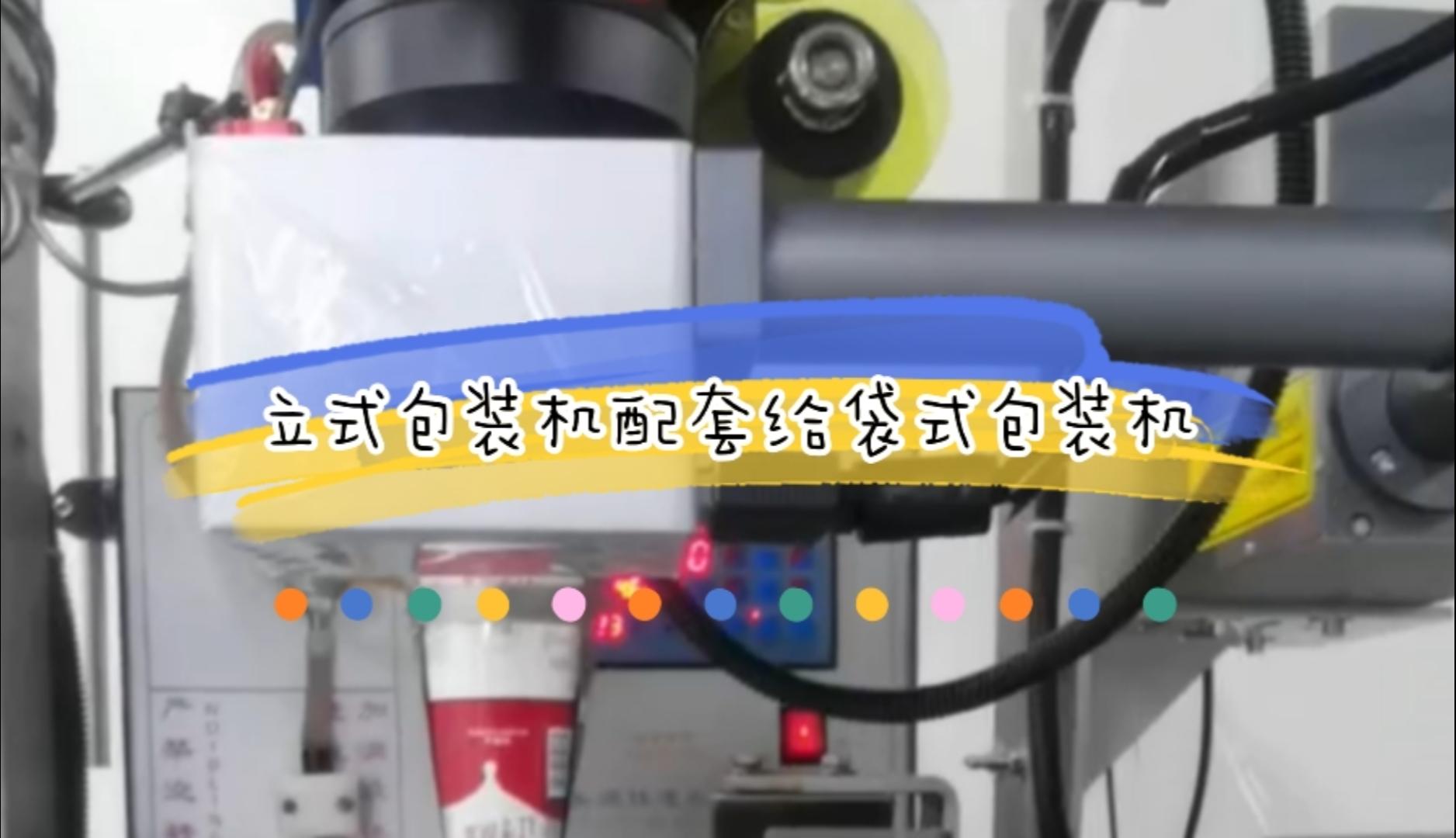 立式包裝機(jī)激光噴碼機(jī)應(yīng)用